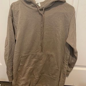 Neutral oversize sweatshirt